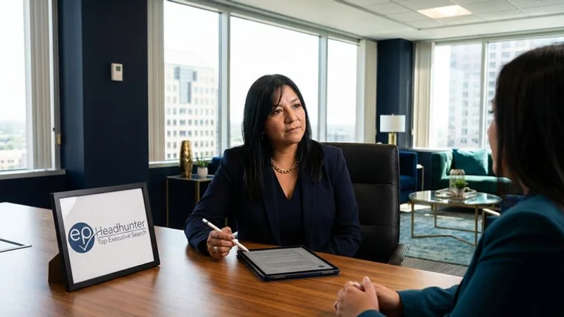 Business leader analysing organisational challenges that signal the need for an executive search firm